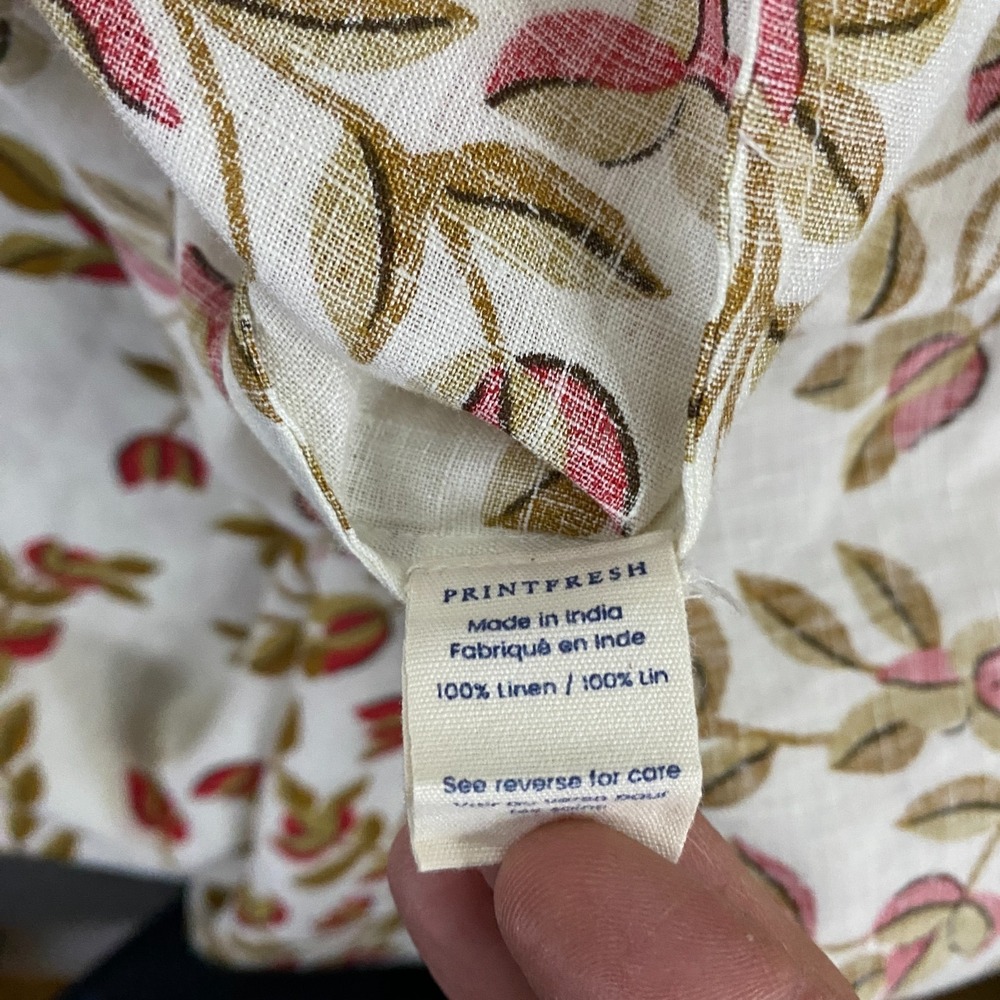 Printfresh Pencil + Paper Co Linen Dress size XL Floral - Picture 5 of 11